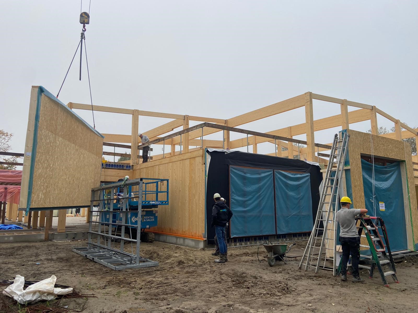 Prefab HSB elementen